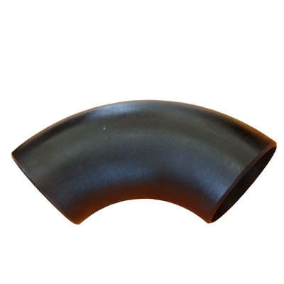 Ansi B16.9 3 4 90 độ khuỷu tay cong ống carbon đen phù hợp Butt hàn liền mạch
