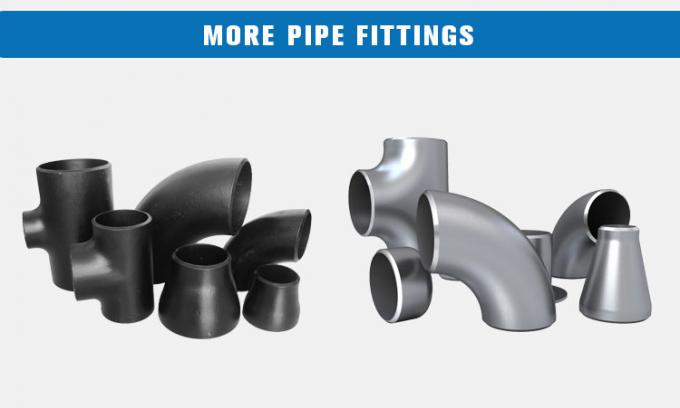 Butt hàn ống đồng tâm giảm tốc với sơn đen 2