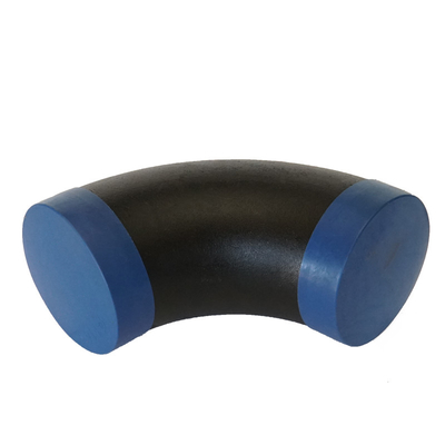 Hàn mông bằng thép carbon 6 "Khuỷu tay lắp ống Sch 80 Ansi B16.9 Lr 90 Deg A234wpb
